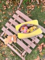 Trousse éponge de bambou